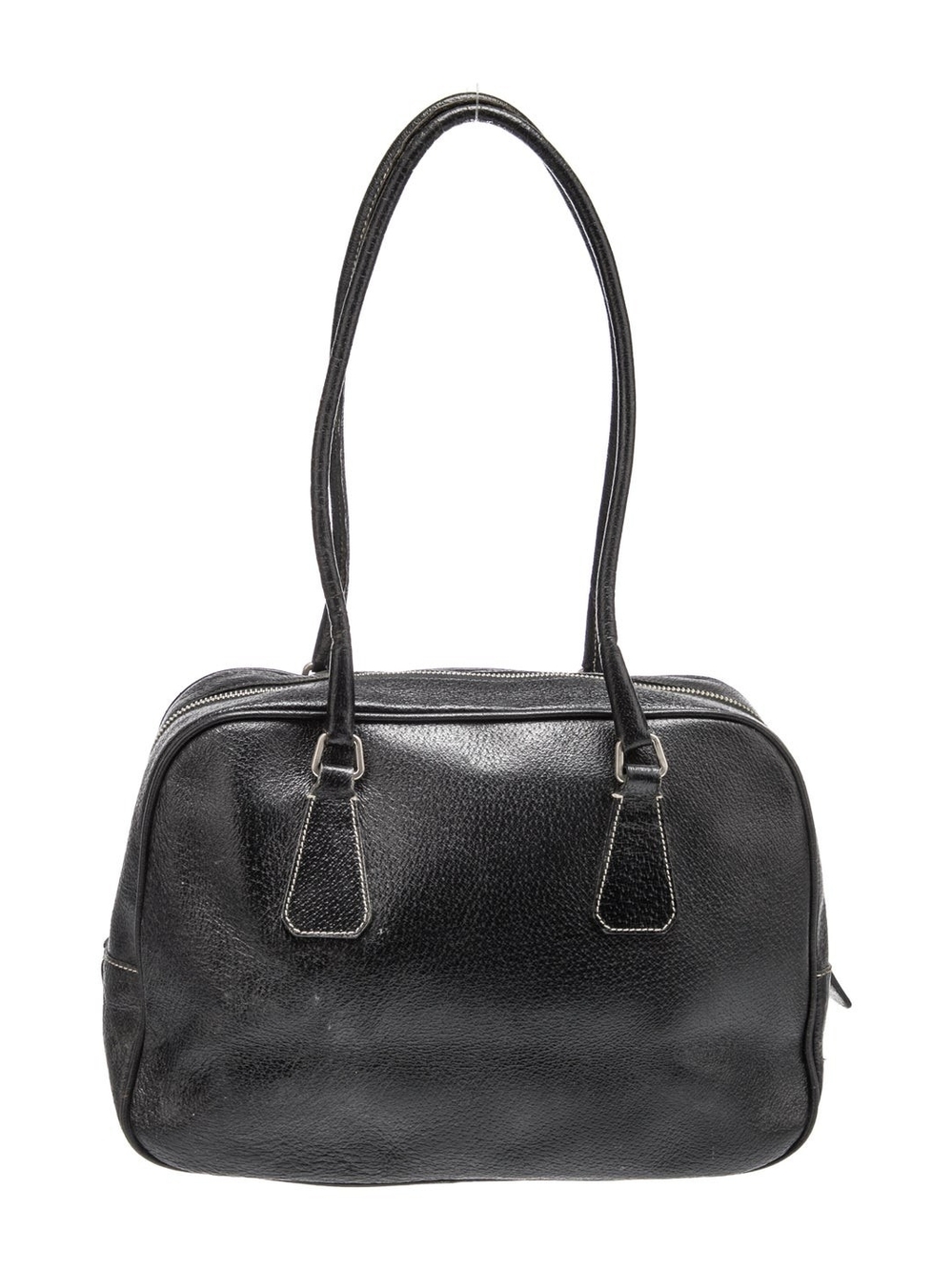 Prada Black Leather Shoulder Bag - Picture 3 of 8